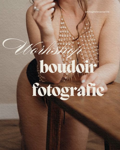Workshop boudoir fotografie